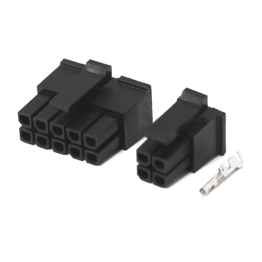 Molex MLX 43025 Micro Fit Steckverbinder 4 polig 10 polig zweireihig 10 Stück