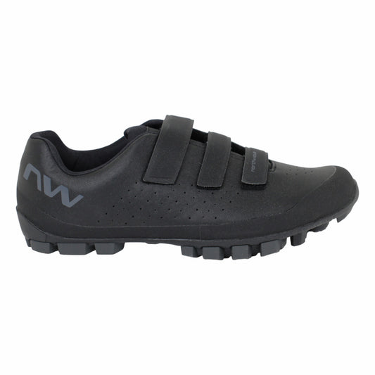 NW Northwave Hammer Black Dark Grey MTB-Schuhe Gravel Fahrradschuhe Schwarz