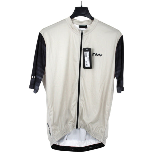 Northwave Origin Jersey L.Grey/Black Herrem Fahrrad Trikot kurzarm Gr. L