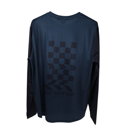 Northwave Xtrail 2 LS Jersey Dark Blue Herren Fahrrad Trikot Langarm Gr. L
