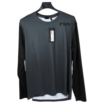 Northwave Xtrail 2 LS Jersey Dark Grey/Black Herren Fahrrad Trikot Langarm Gr. L