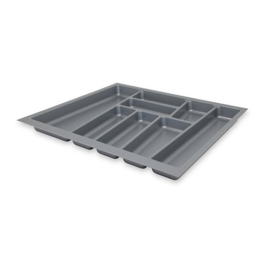 ORGA-BOX II Besteckeinsatz für Blum 60 cm 474 x 518 mm Schublade Silbergrau