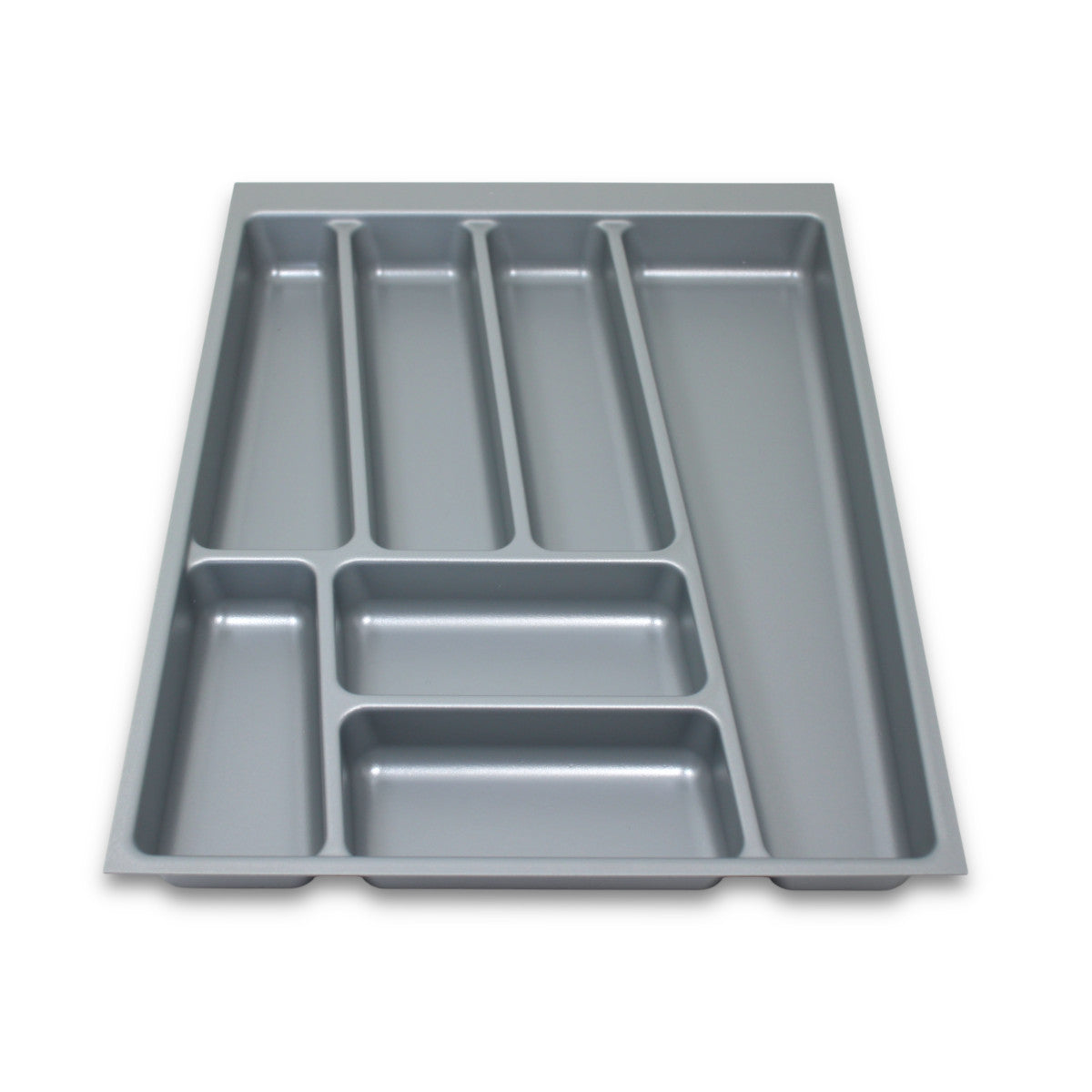 ORGA-BOX II Besteckeinsatz für Nobilia 45 cm Schublade 462 x 355 mm Silbergrau