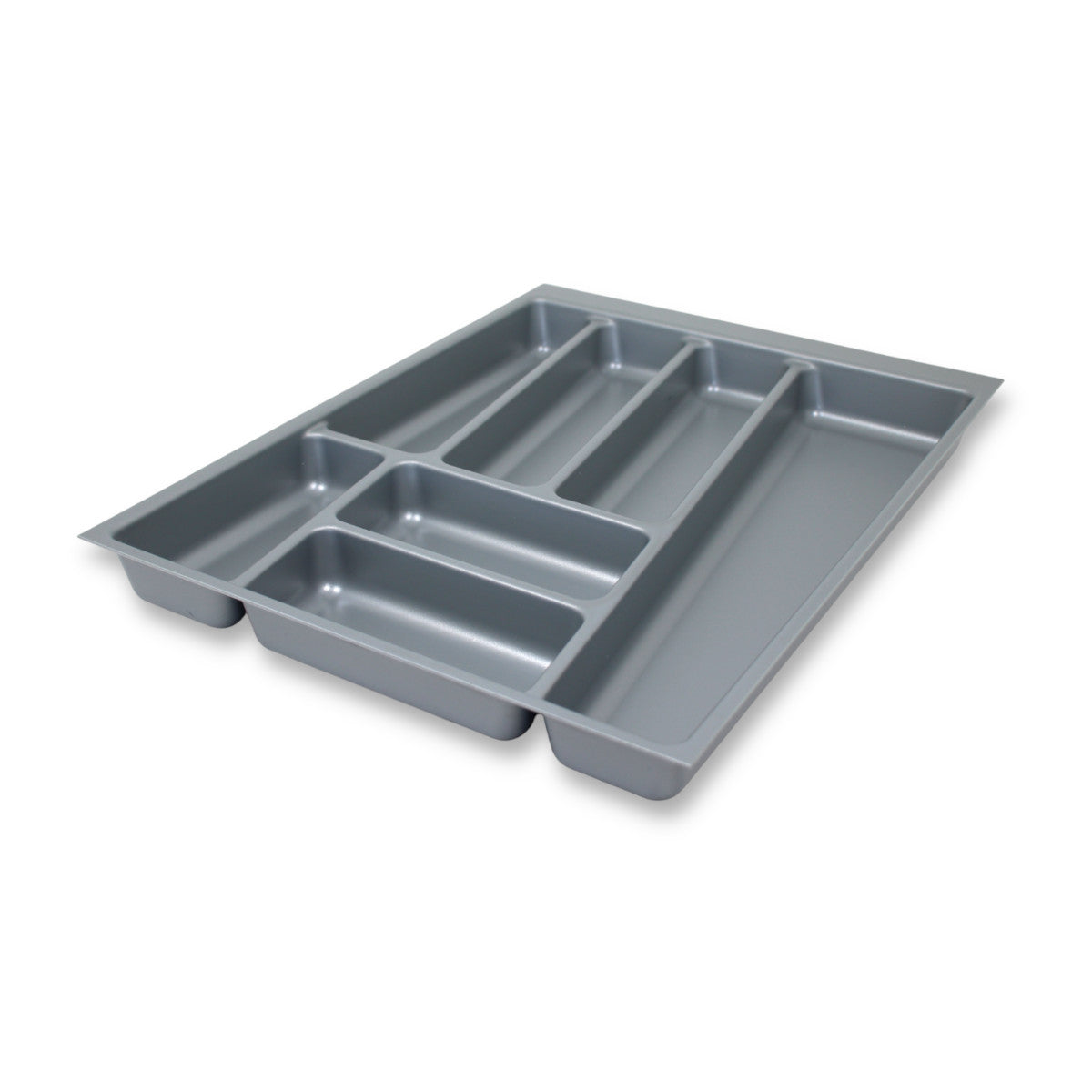 ORGA-BOX II Besteckeinsatz für Nobilia 45 cm Schublade 462 x 355 mm Silbergrau