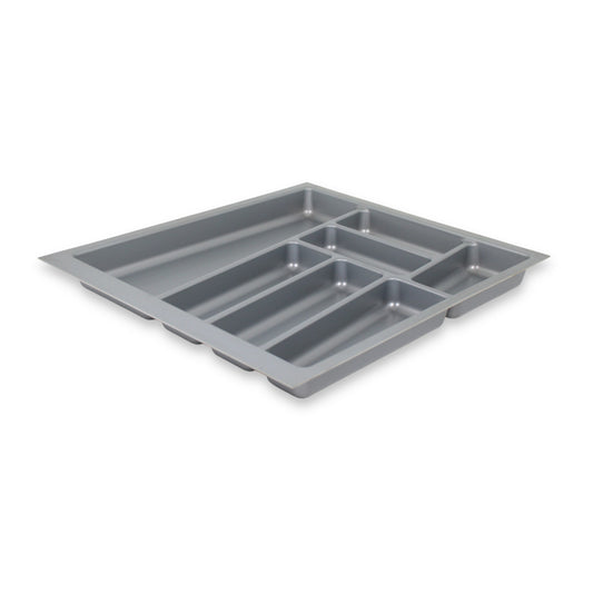 ORGA-BOX II Besteckeinsatz für Blum 50 cm 474 x 418 mm Schublade Silbergrau