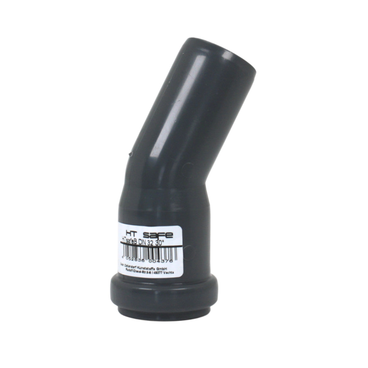 20x Ostendorf 170110 HT-Safe Bogen B DN 32 30 Grad Grau