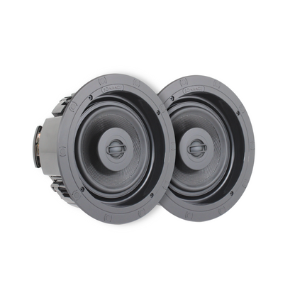 1x Paar Sonance 93013 VP64R Einbau-Deckenlautsprecher Ø248mm 125W Weiss