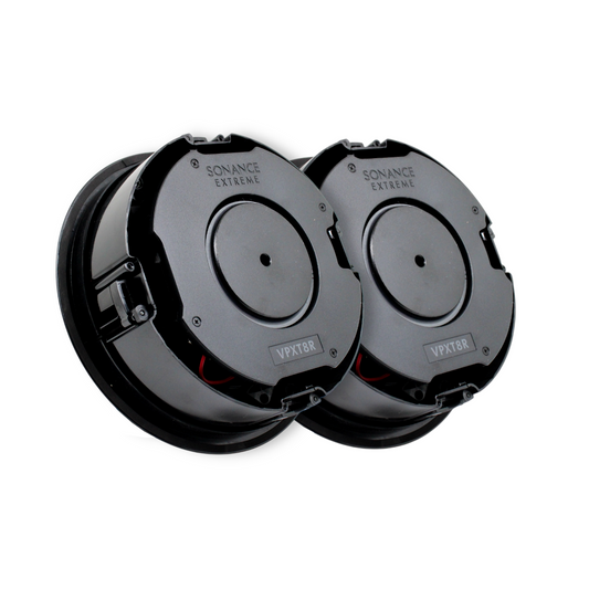 2x Sonance VP XT8R Sonos kompatible Outdoor Einbaulautsprecher Boxen IP66 Weiß