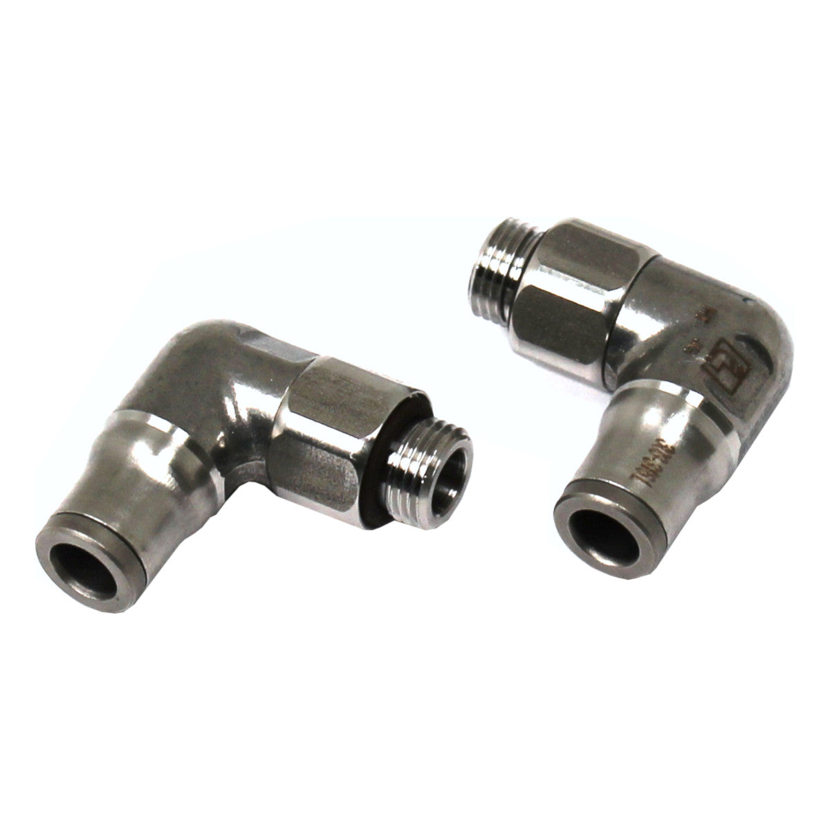 Parker Legris 38790610 Pneumatik Kniekupplung Kupplung Edelstahl 6 mm x G1/8"