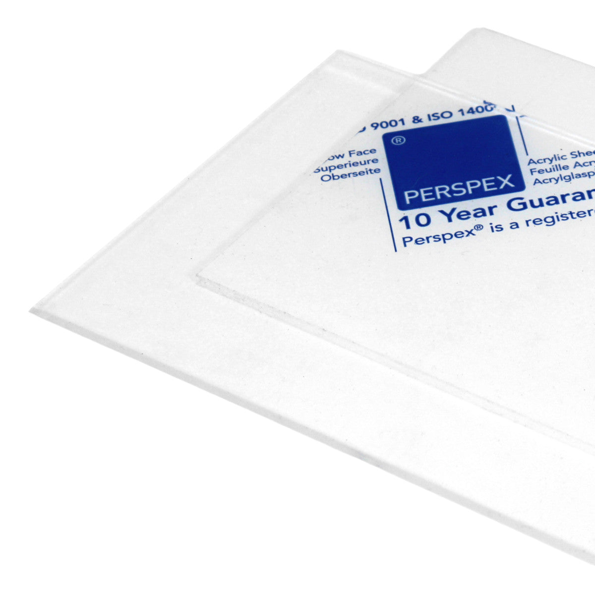 Perspex 4 mm Acrylglas 425 x 148 mm Platte Acrylglasplatte transparent