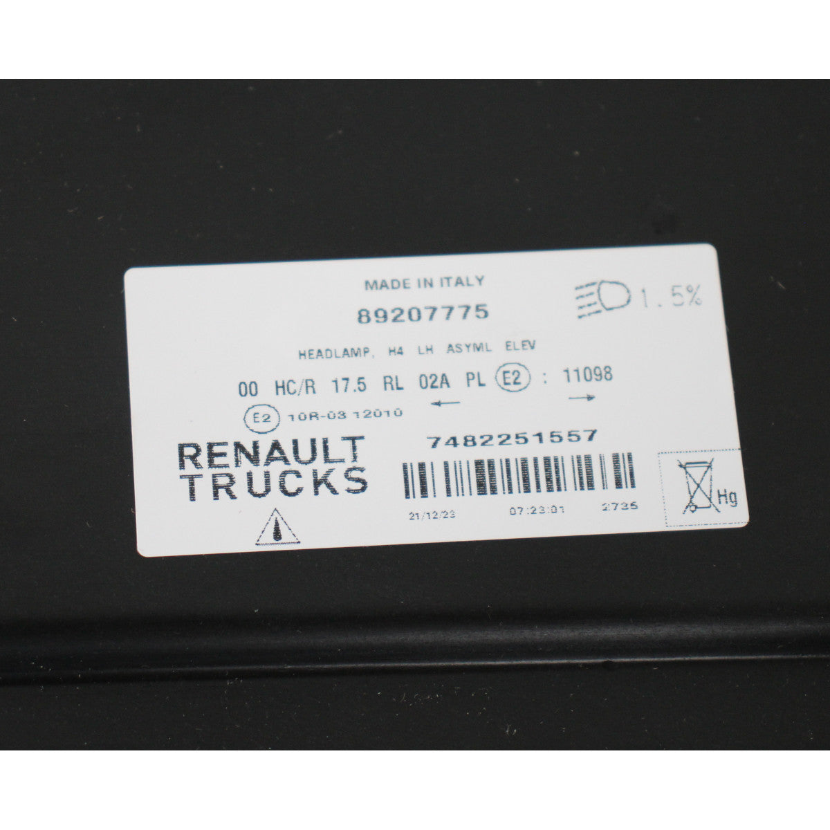 Renault Trucks 7482251557 Scheinwerfer links für Renault D-Reihe