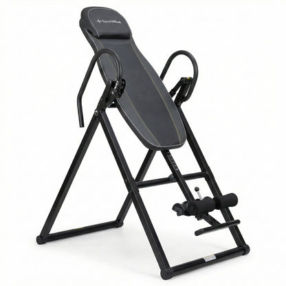 SportPlus SP-INV-010-B Inversionsbank Rückentrainer Schwerkrafttrainer Schwarz