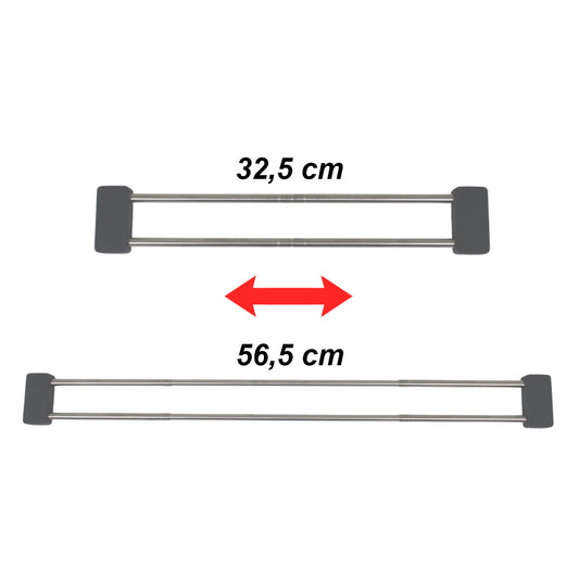 2er Set drip.line Spültuchhalter Abtropfhilfe Multitool Organizer ausziehbar