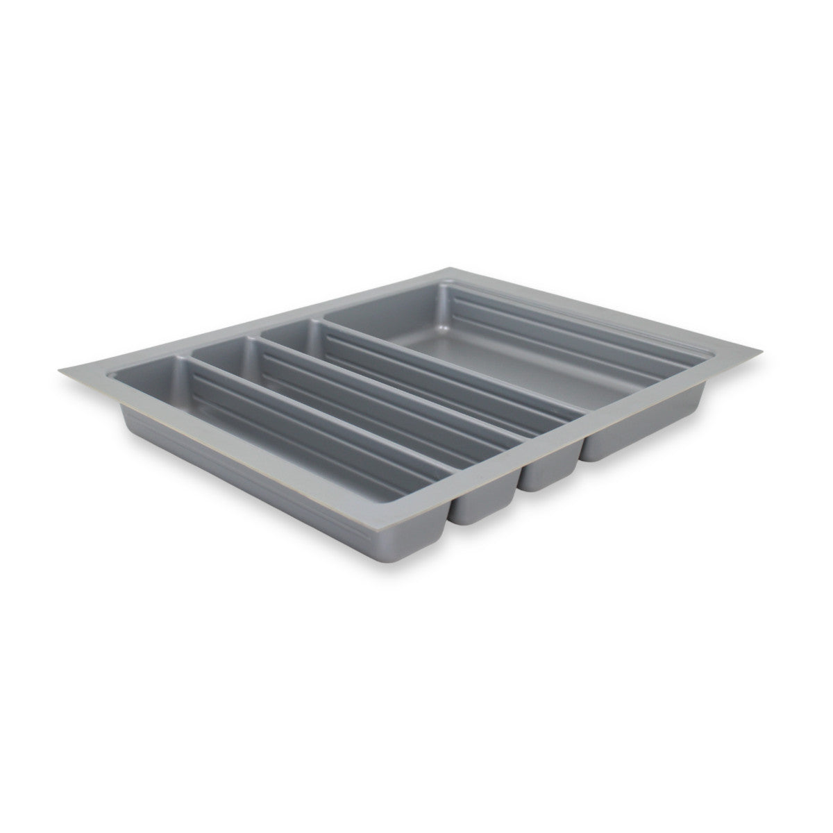 Sedia Scoop II Besteckeinsatz für 45 cm Schublade Kunststoff Zuschneidbar Grau