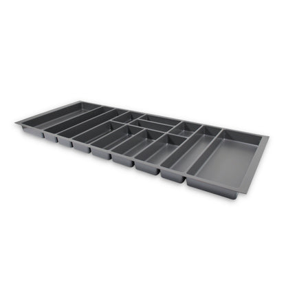 Sedia Concept Besteckeinsatz für 120 cm Nobilia Arcitech-Zargen Kunststoff Grau