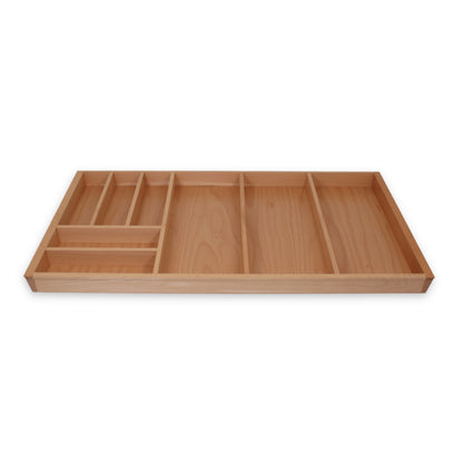 Sedia Linda Holz Besteckeinsatz für 100 cm Schublade Buche Besteckkasten