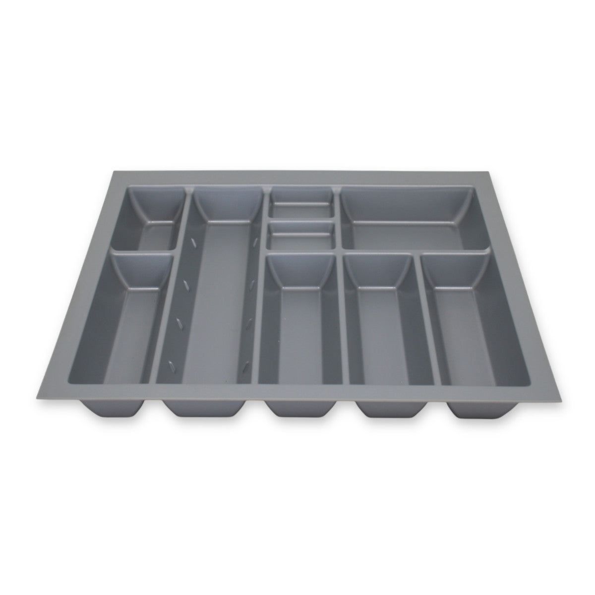 Sedia Linea Besteckeinsatz für 60 cm Schublade Zuschneidbar Kunststoff Grau