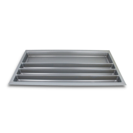 Sedia Scoop II Besteckeinsatz für 100 cm Schublade Kunststoff Zuschneidbar Grau