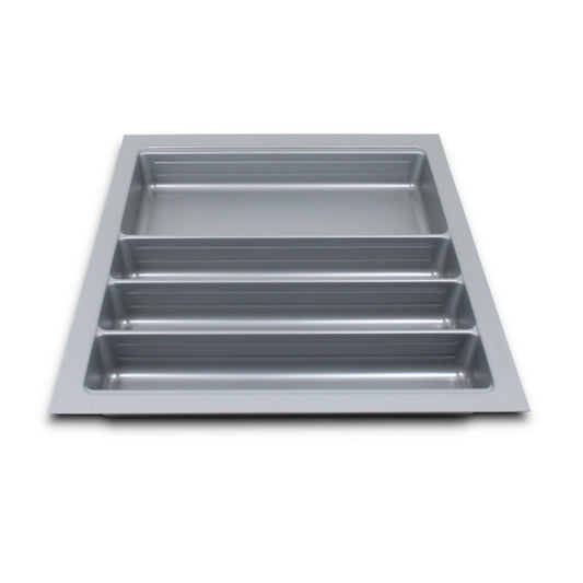 Sedia Scoop II Besteckeinsatz für 50 cm Schublade Kunststoff Zuschneidbar Grau