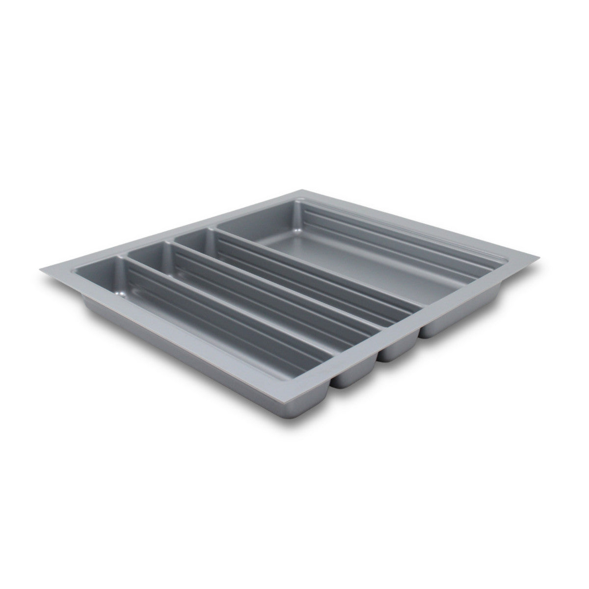 Sedia Scoop II Besteckeinsatz für 50 cm Schublade Kunststoff Zuschneidbar Grau