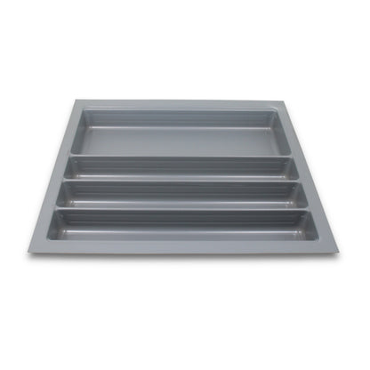 Sedia Scoop II Besteckeinsatz für 60 cm Schublade Kunststoff Zuschneidbar Grau