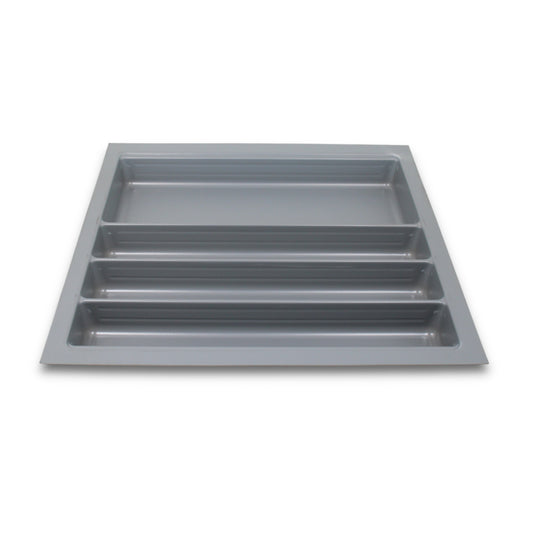 Sedia Scoop II Besteckeinsatz für 60 cm Schublade Kunststoff Zuschneidbar Grau