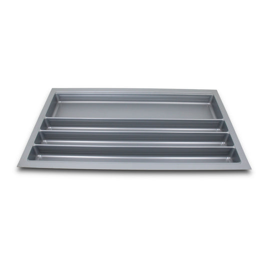 Sedia Scoop II Besteckeinsatz für 90 cm Schublade Kunststoff Zuschneidbar Grau