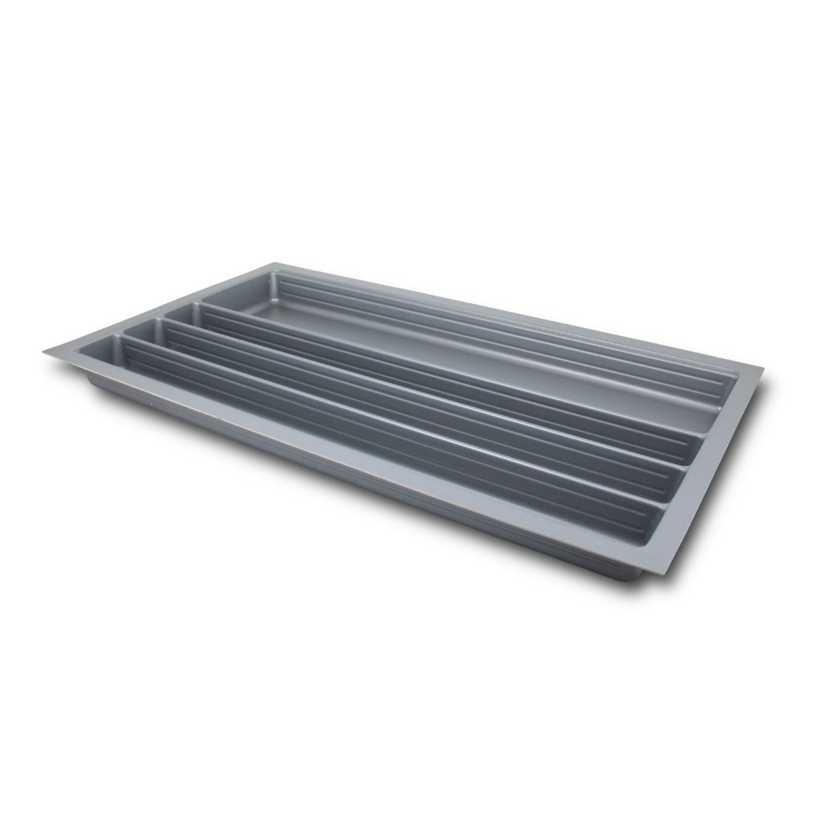 Sedia Scoop II Besteckeinsatz für 90 cm Schublade Kunststoff Zuschneidbar Grau