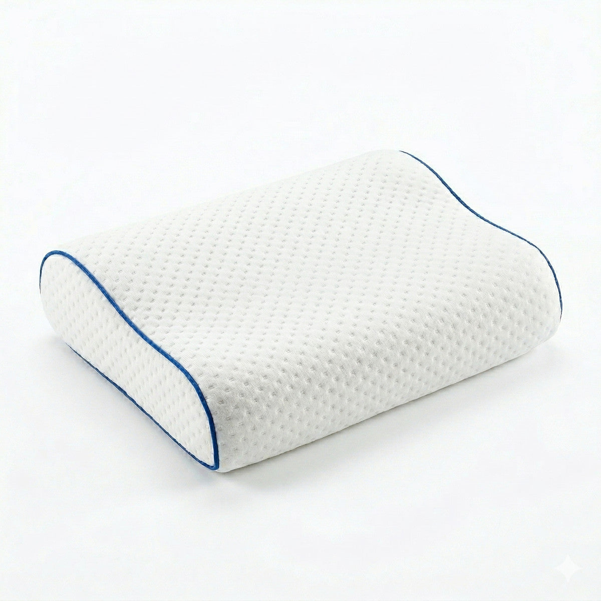 Sofi PA1226 Reisekissen Welle Thermo in Weiß Ergonomisches HWS Nackenstützkissen