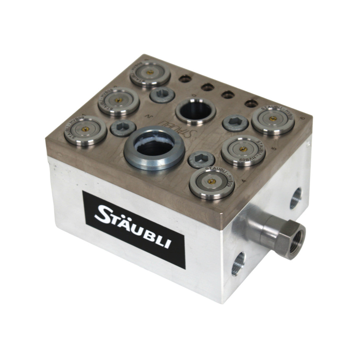 Stäubli RMP N59491656 hydraulische Hochdruck-Multikupplungsplatte