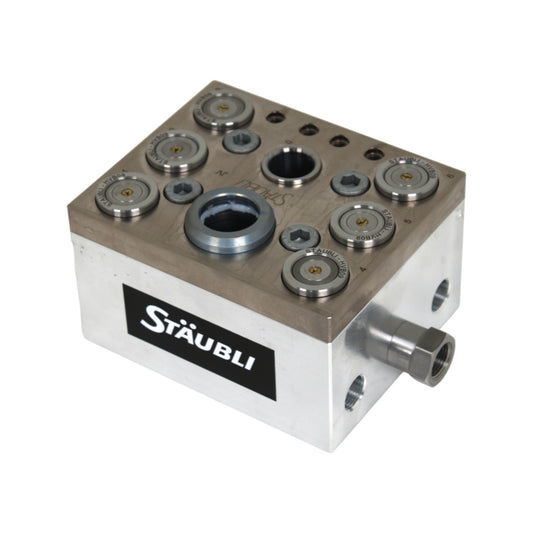 Stäubli RMP N59491656 hydraulische Hochdruck-Multikupplungsplatte