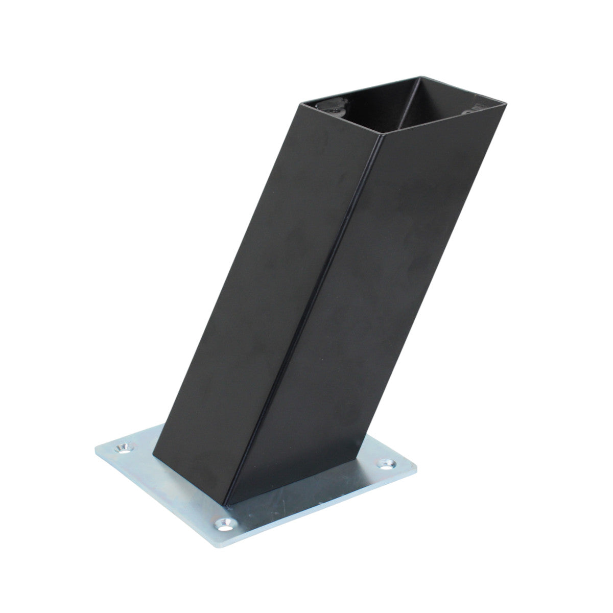 Strate Barkonsole Thekenfuß BKSS 70 x 70 mm schräg Höhe 170 mm Stahl Schwarz