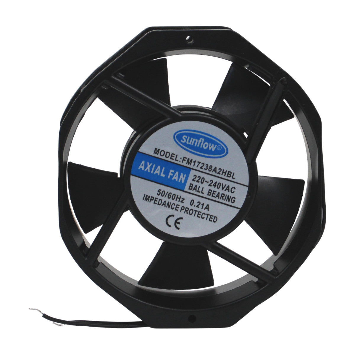 Sunflow FM17238A2HBL Lüfter Axial Fan 230 VAC 0.21A 150 x 174 x 44 mm