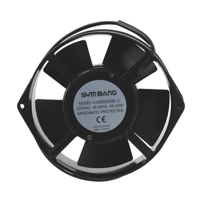 Symbang A15055V2HBL-C Lüfter 150 x 172 x 55 mm 230 V 2700 U/min 51 dba