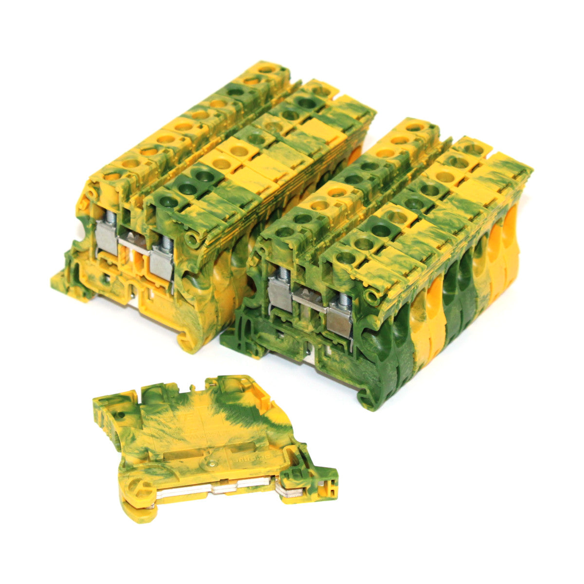 20 Stück TE 1SNK508150R0000 Schutzleiterklemmen ZS10-PE Reihenklemme 0,5-10 mm²