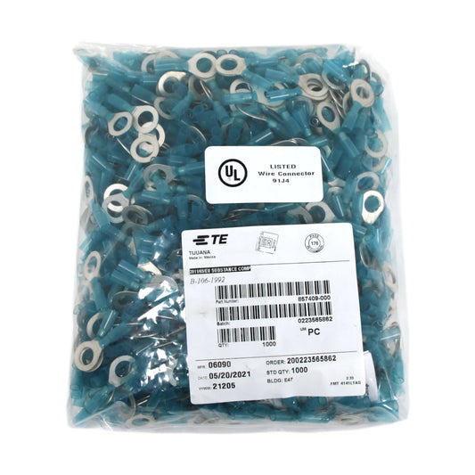 TE Connectivity 857409-000 Ringkabelschuh Steckverbinderanschlüsse 1000 Stück 