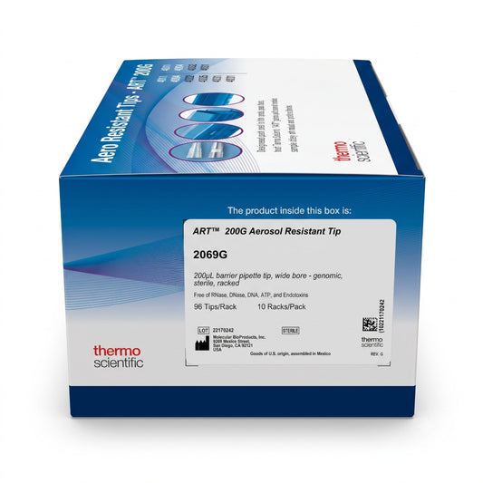 Thermo Scientific 2069G 200 μL Pipettenspitzen 10 Racks x 96 Tips Steril
