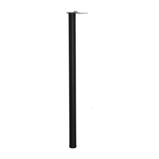 Tischbein Camar höhenverstellbar bis 30 mm Ø 60 x H 685 mm Tischfuß in Black