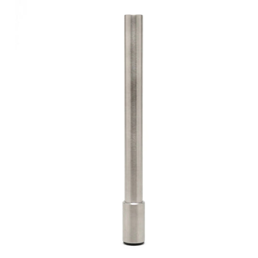 Tischbein Camar verstellbar 110 mm Ø 70 x H 705mm in gebürstete Edelstahloptik