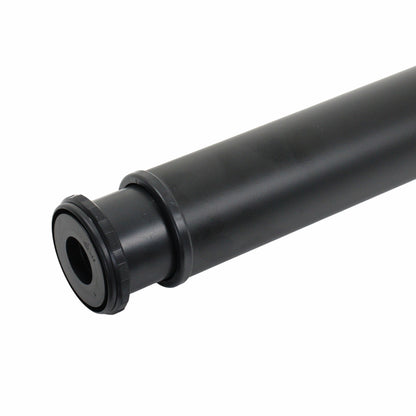 Tischbein Fuß höhenverstellbar Ø 60 x 1100 mm Metall Schwarz für Frühstücksbar