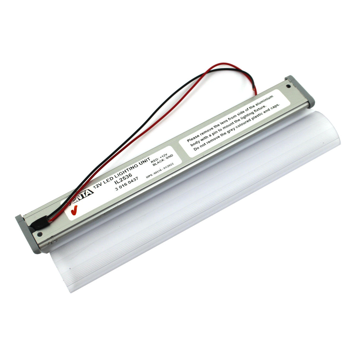 Venta IL2536 Aluminium 12V LED Leiste weiß 36 LEDs 260 x 40 x 15 mm Lichtleiste