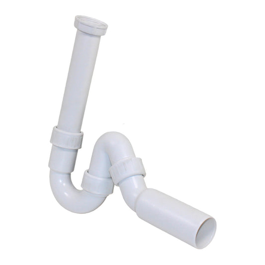 Viega 102821 Röhrensiphon 1 1/2" 50 mm Geruchverschluss Siphon Weiss