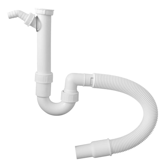 Viega 440237 Röhrensiphon 1 1/2" Siphon Röhrensiphon Schlauch flexibel DN 40/50