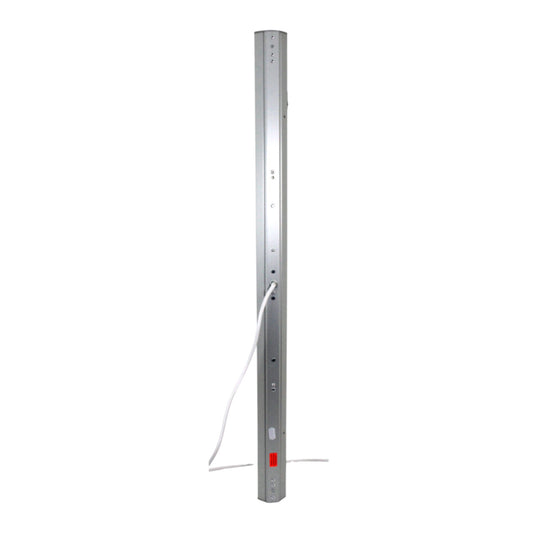 Wipo Corner Leuchte 230V 2 x 11Watt Länge 90 cm Küchenbeleuchtung Edelstahloptik
