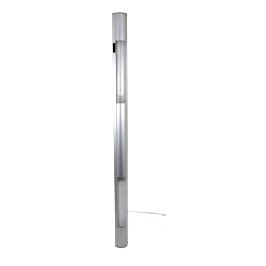 Wipo Corner Leuchte 230V 2 x 11Watt Länge 90 cm Küchenbeleuchtung Edelstahloptik