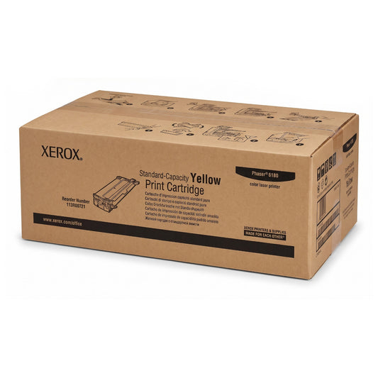 Xerox 113R00721 Yellow Toner für Phaser 6180 bis zu 2.000 Seitenleistung