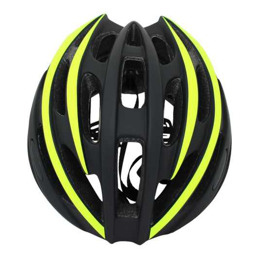 Zero EHX6075 RH+ ZO Fahrradhelm in Matte Black/Matte Yellow Größe XS/M 54-58 cm