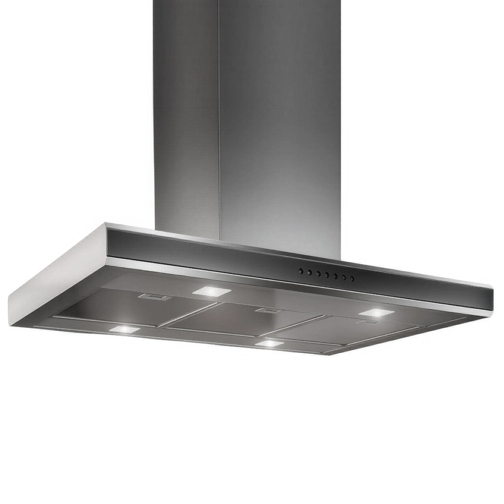 Airforce F180 TS6 IX/VT Collada Inselhaube Edelstahl Abluft Umluft 90 x 60 cm