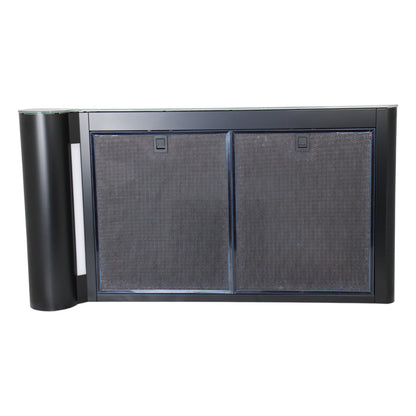 Airforce F188 90 cm XBK Dunstabzugshaube Wandhaube Kamin Schwarz