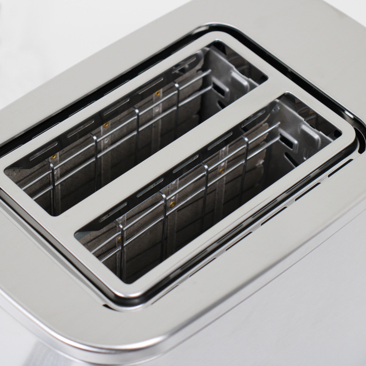Bergner Edelstahl-Toaster Doppelschlitz Toastautomat 2 Schlitze 7 Stufen 800 W